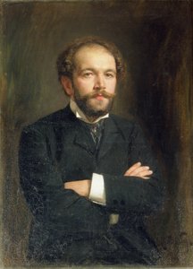 Nikolai Karlovich Medtnerin (1879-1951) muotokuva 1906